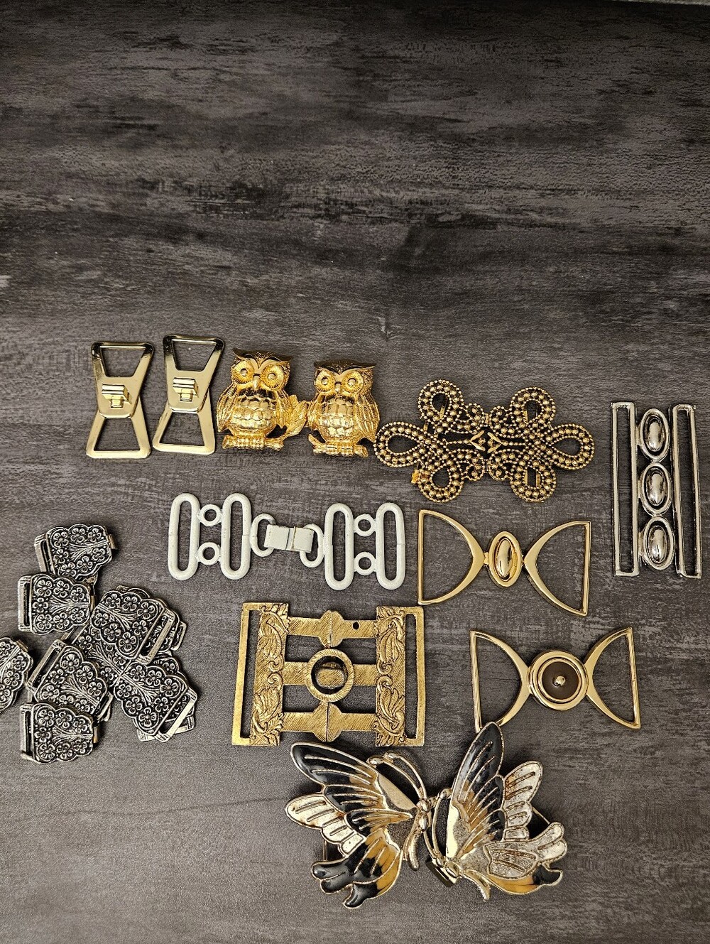 VTG Interlocking Belt Buckle Clasp Lot